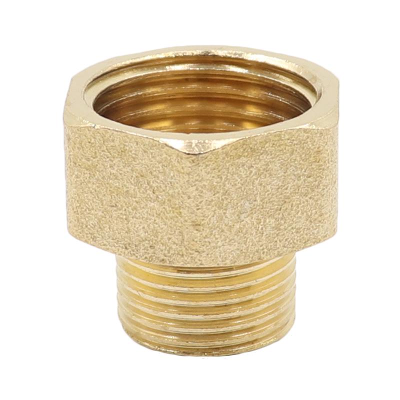Copper Reducing Threaded Coupling Adapter for Male/Female: 1/2", 3/8", 1/4", 1/8" Connector