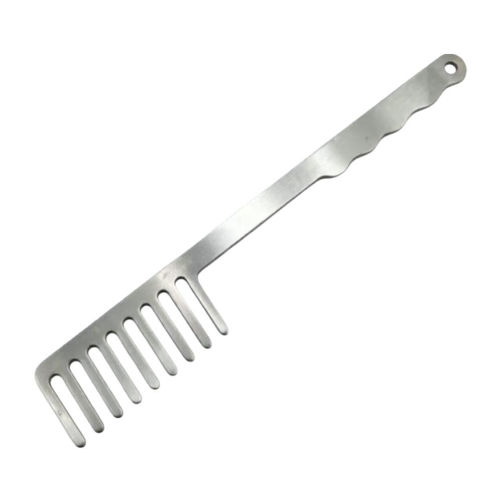 Long Handle Spaghetti Serving Fork Stainless Steel Noodle Stirring Fork Funny Pasta Comb Cooking