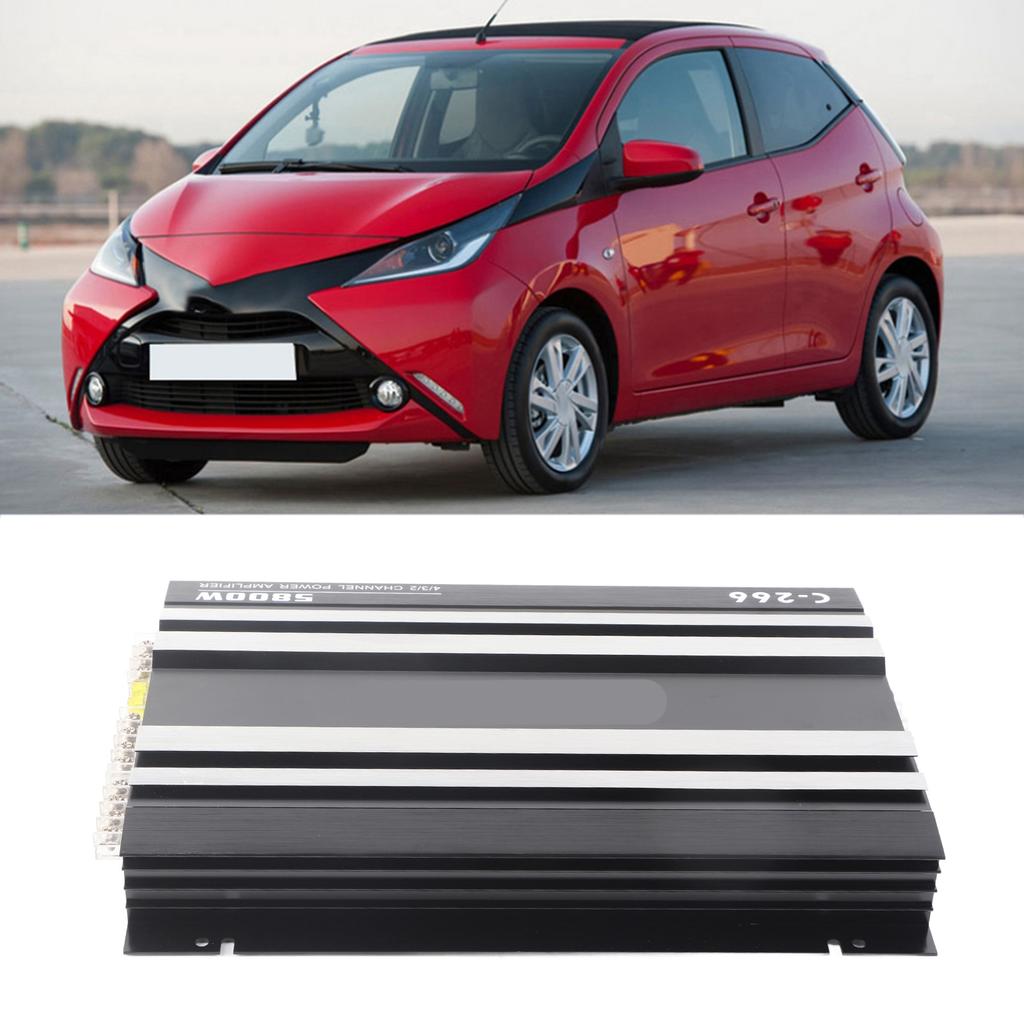 5800 Вт 12 В Высокомощный Автомобильный Усилитель Hi Fi Портативный Аудио Стерео Звук Сабвуфер