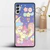 Милый чехол LittleTwinStars для Samsung Galaxy S20 S22 S21 FE S10 S9 Plus S8 Note 20 Ultra 10 Plus, мягкий чехол для телефона