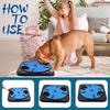 Dog Nail Scratcher Pad Multi-Functional Dog Nail File Slow Feeding Treats Dispenser Training Cleaning