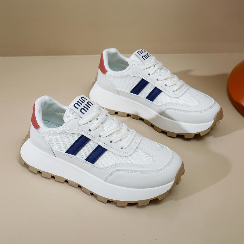 Ins Korean Version Mesh Dad Shoes Women's 2024 Autumn New Breathable Female Student Sports Shoes Casual Shoes G6831