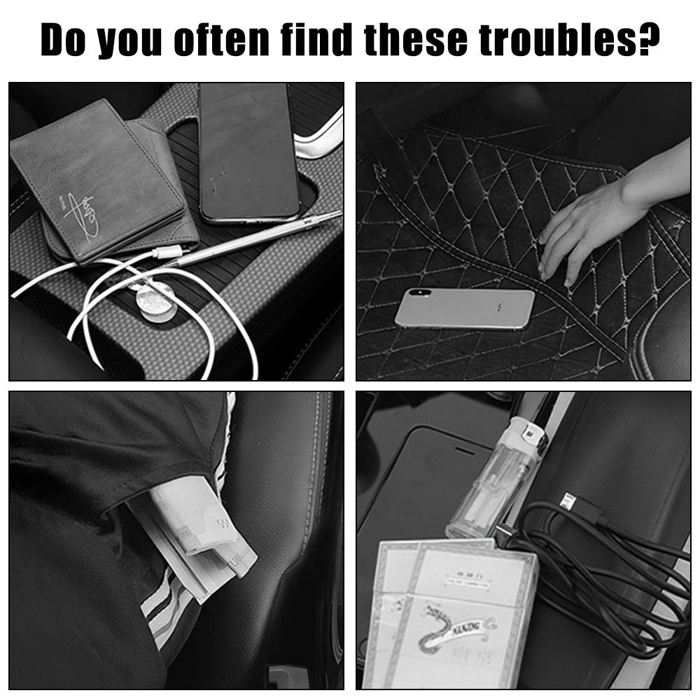 Многофункциональный с подстаканником органайзер для автомобильного сиденья из искусственной кожи автомобильная консоль боковой ящик для хранения мобильных телефонов