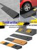 Rubber Road Curb Ramp: Threshold Pad & Speed Bump