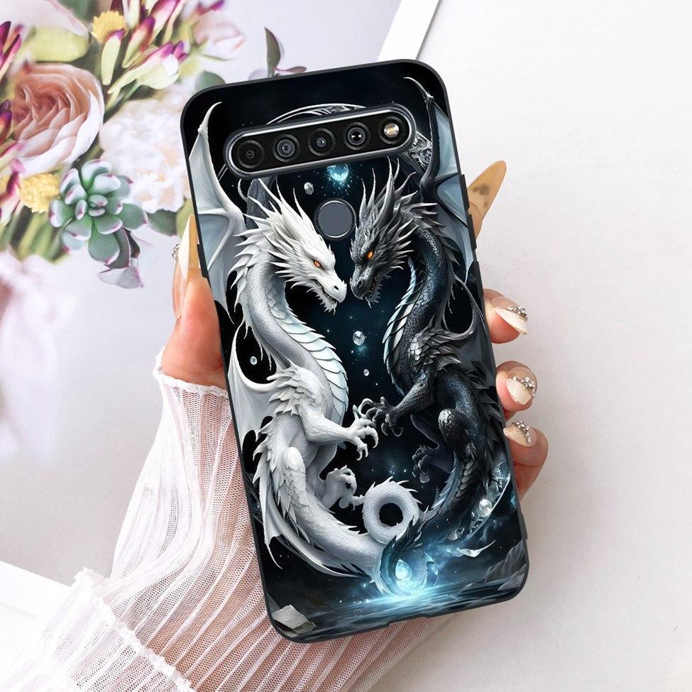 Casing For LG K41S 2020 Cover Silicone Cute Fashion Butterfly Funny Painted Phone Case LM-K410 LMK410EMW LM-K410EMW