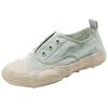 Sheepskin Version~ Satin Niche Shoes Spring and Autumn 2025 Casual Canvas Thick-soled Dissolving Spanish Little White Shoes Women