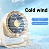2025 Manufacturer Direct 5V DC USB Portable Mini Air Cooler - Wall-Mounted/Desktop/Standing Fan for Home & Office