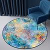Ethnic Carpets Round Bohemian Mandala Rug Children's Rug For Girl Room Large Floor Mat For Round Coffee Table Living Room