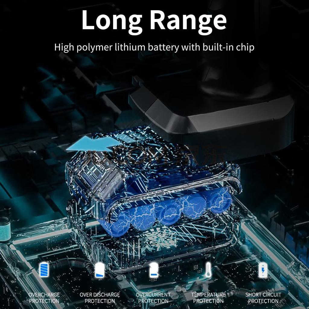 Handheld Pressure Washer Portable Power Cleaner with Rechargeable 1500*10mAh Battery Car Washer Gun