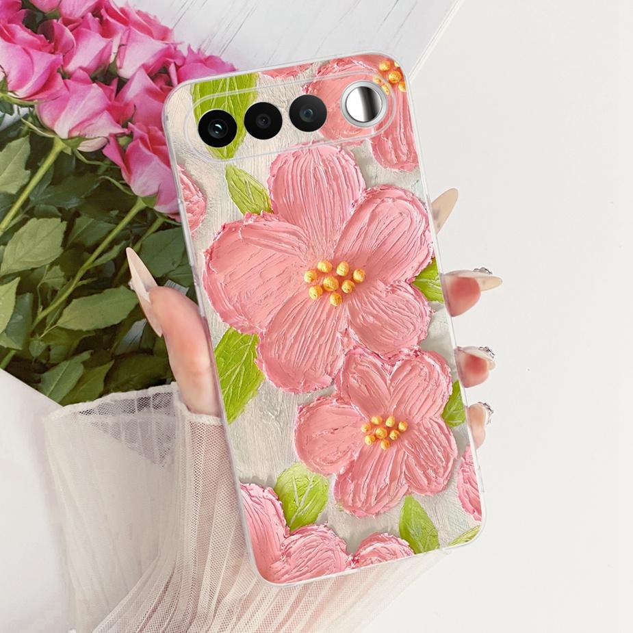 Чехол для Realme 16 5G RMX5171 Роскошный чехол с росписью цветов 6,57'' Мягкий силиконовый чехол для телефона Для Realme 16 Realme16 5G Fundas Coque