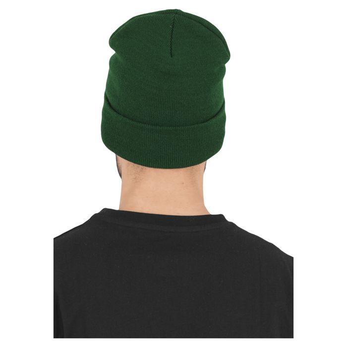 Bonnet - YUPOONG - LONG - 100% Acrylique - Hiver - Vert Forêt