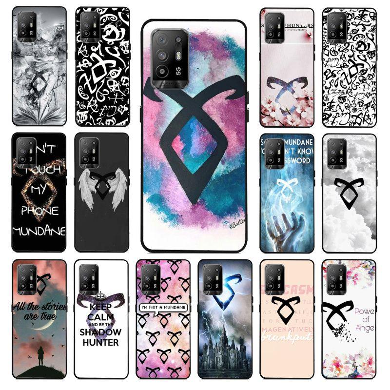 Чехол для телефона Funda American TV Series Shadowhunters для OPPO A74 A94 A3S A5S A9 A12 A15S A52 A53S A72 A73 2020 A91 5G, чехлы