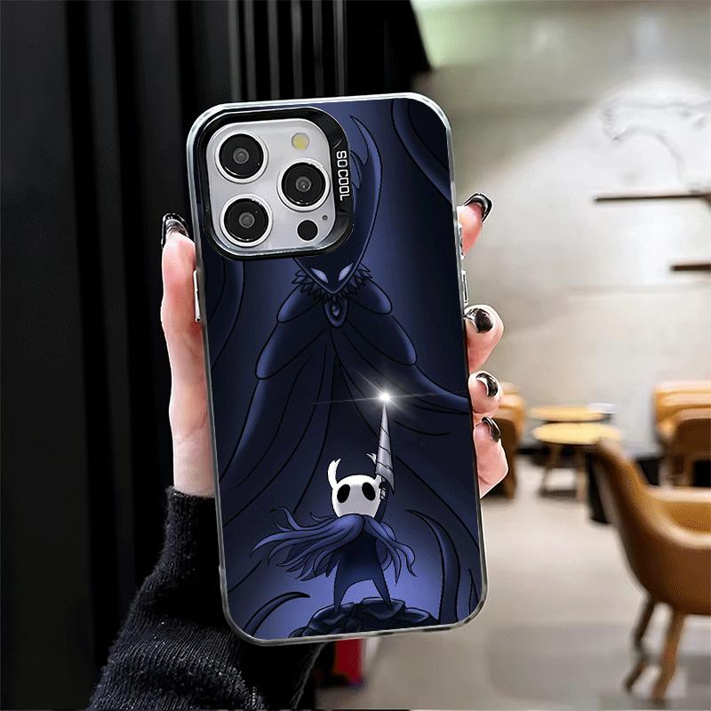 H-Hollow K-Knight Игровой Мягкий Чехол для Телефона для iPhone 15 16 17 Pro Max 17Air 16E 14 Plus 13 12 Mini Ударопрочная Задняя Крышка