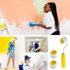 Wool Mini Paint Rollers Plastic Small Paint Brushes Easy To Use Wool Roller Brush  Ceilings
