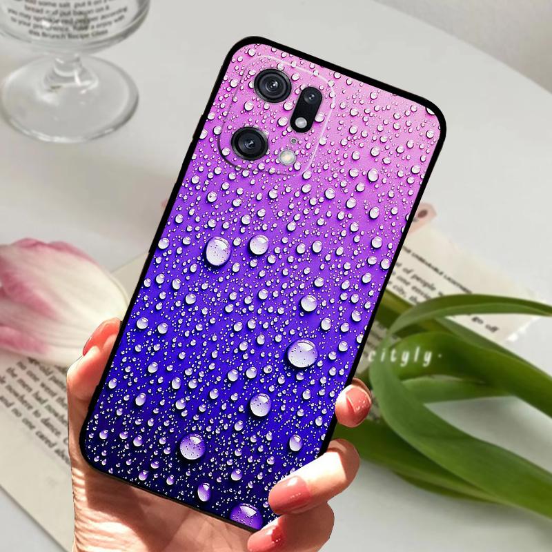 Чехол для OPPO Find X5 Pro, противоударный, мягкий ТПУ, силиконовый чехол для телефона, для OPPO Find X5 Lite, Funda FindX5 X 5 Pro Lite, Capa, мультяшный