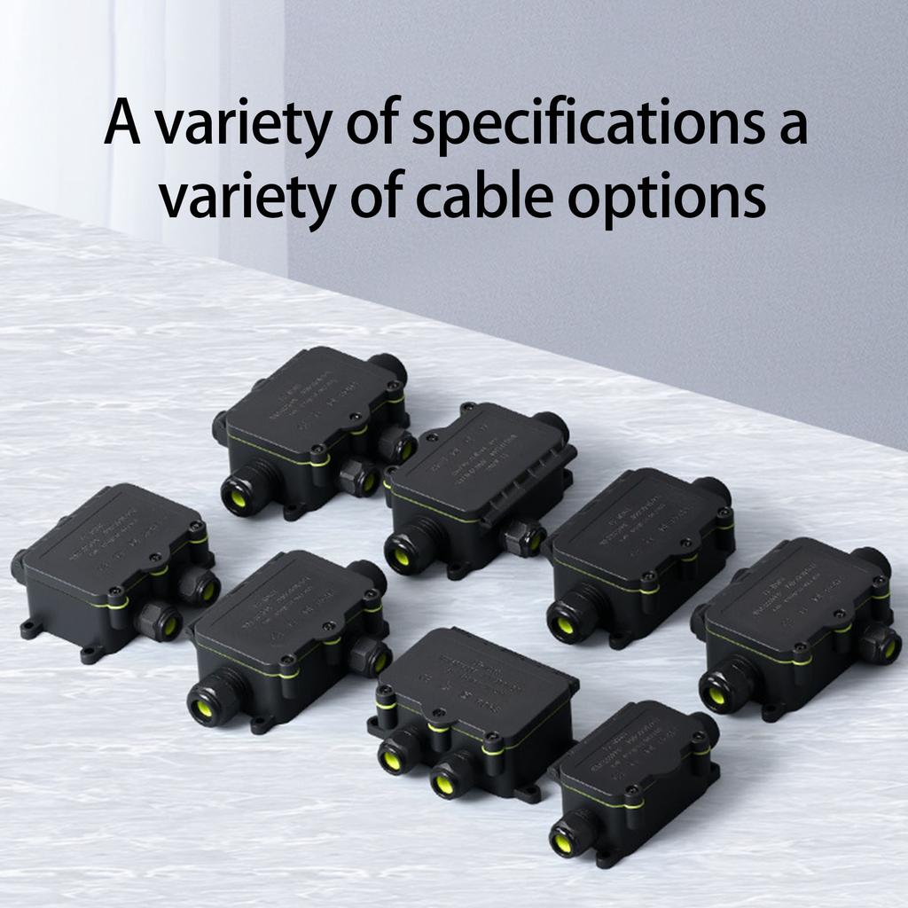 Multipurpose Waterproof Designs Outdoor Junction Box 5 8mm Rating Accessory for Undergrounds Electrical Connection