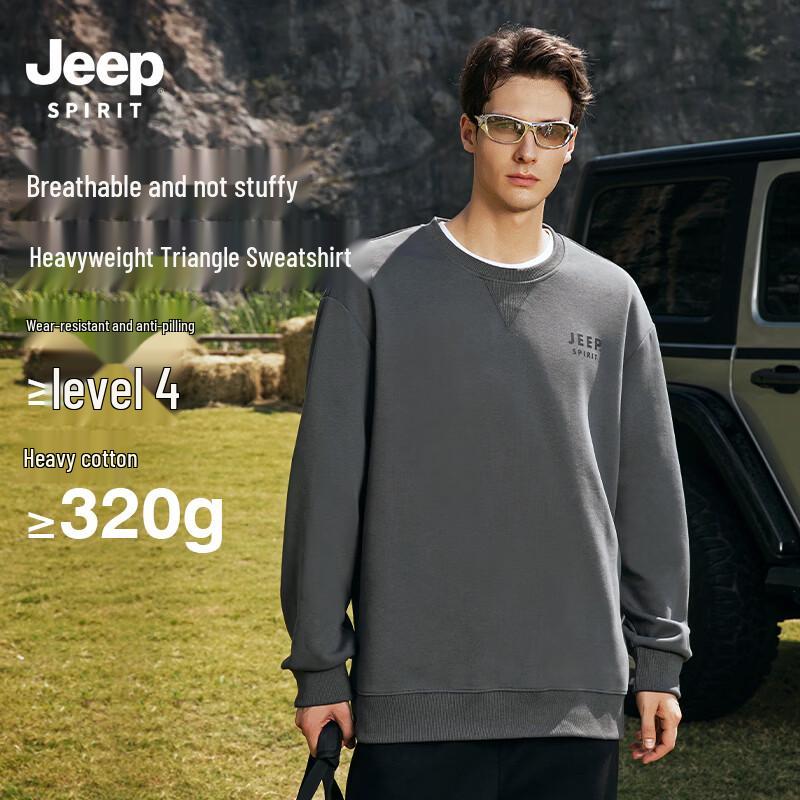 Универсальная толстовка с круглым вырезом для мужчин JEEP SPIRIT