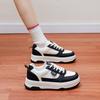 2025 Spring Little White Shoes New Korean Version Ins Female Students Platform Heightening Sports Board Shoes Casual Street Shooting XW315