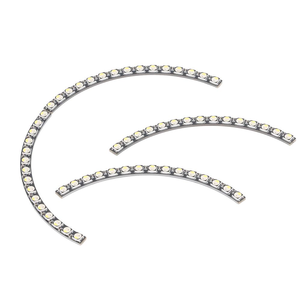 60-битный светодиодный кольцевой светильник полноцветный индивидуально адресуемый SK6812 чип RGB модуль лампы с драйверами