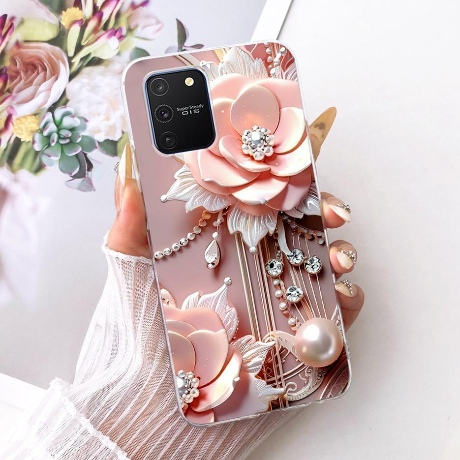 Чехол для Samsung Galaxy S10 Lite SM-G770F, Роскошный чехол с рисунком «Дерево и бабочки», Мягкий силиконовый чехол для телефона, Сумки для Samsung S10 Lite