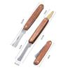 Garden Tools Foldable Grafting Pruning Knife Professional Garden Grafting Cutter Tree Pruning Stainless Steel Wooden Handle Knife Tool