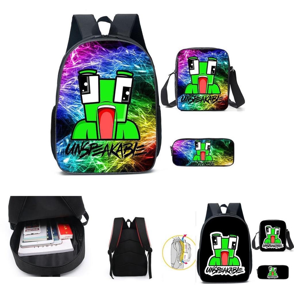 Неописуемый набор школьных рюкзаков большой вместимости из 3 предметов для детей