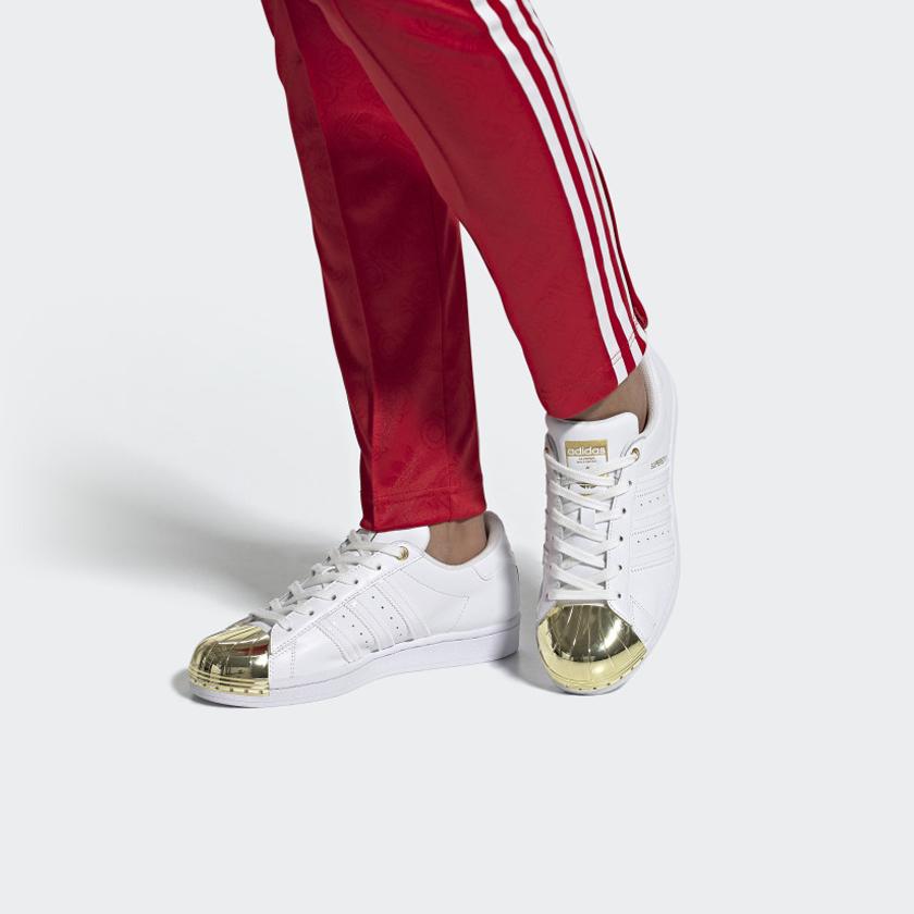Adidas Originals Superstar Metal Toe 'White Gold' Women's FV3311