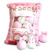 Stuffed Animal Nap Candy Bag Bag of Plush Toy Throw Pillow Plush Pillow A Plushie Bag Pudding Toys