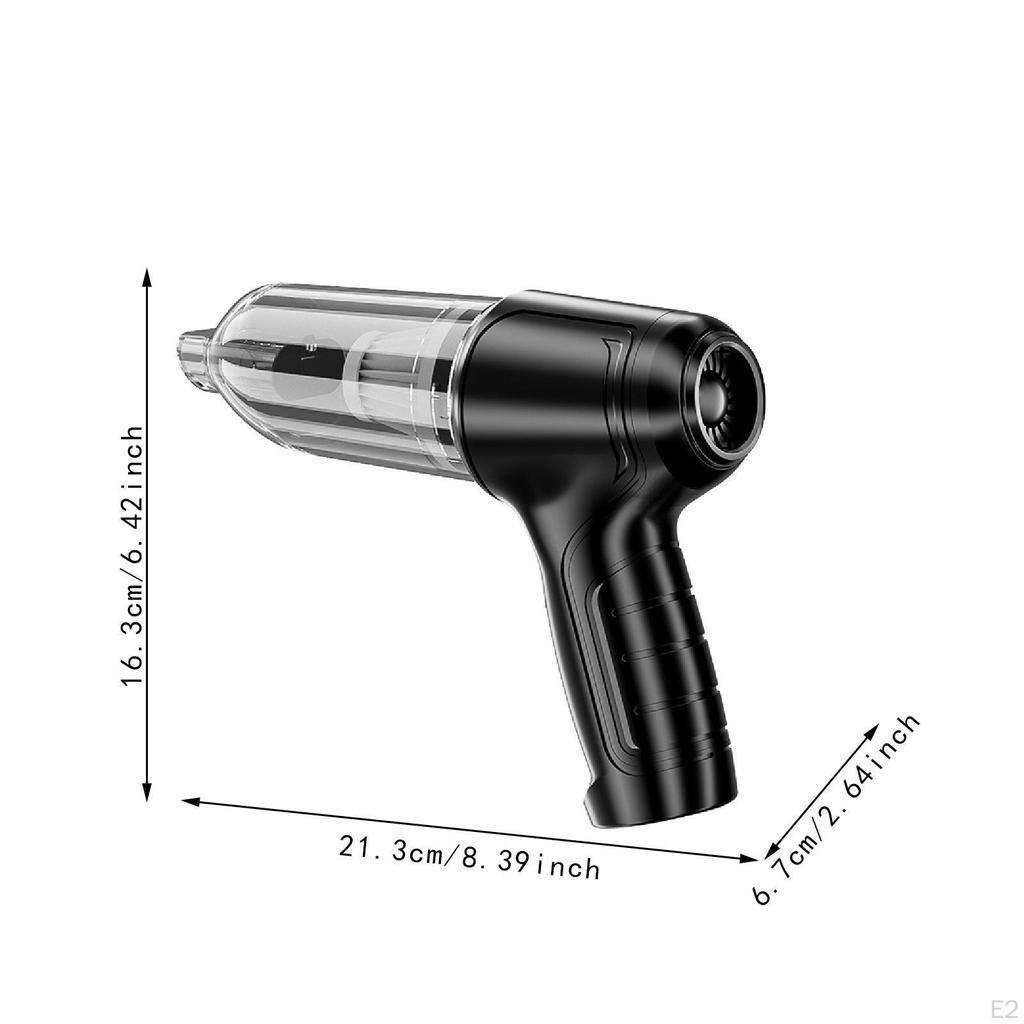 Автомобильный пылесос ручной беспроводной для авто и бытового использования