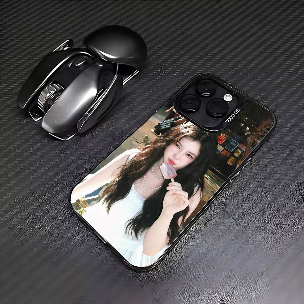 Чехол для телефона E-Esther Yu Shuxin Для iPhone 17, 16, 15, 14, 13, 12, 11 Plus, Pro Max, Цветной Серебристый Чехол Funda