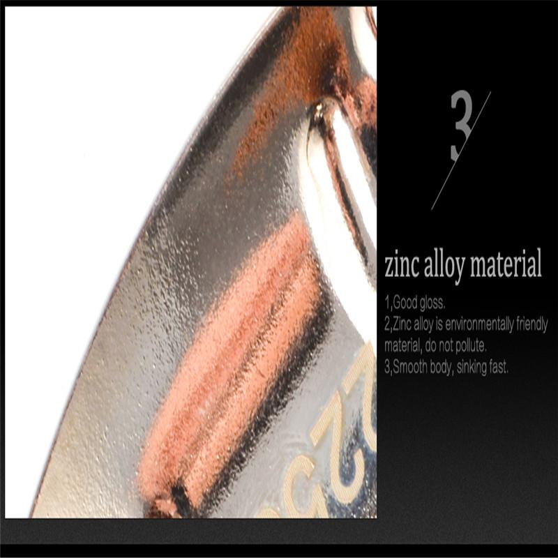 1 Piece Long Throw Bionic Spinnerbait with 2 Sequins - Perfect for Freshwater and Saltwater Fishing - Improve Your Catch with Bionic Technology!