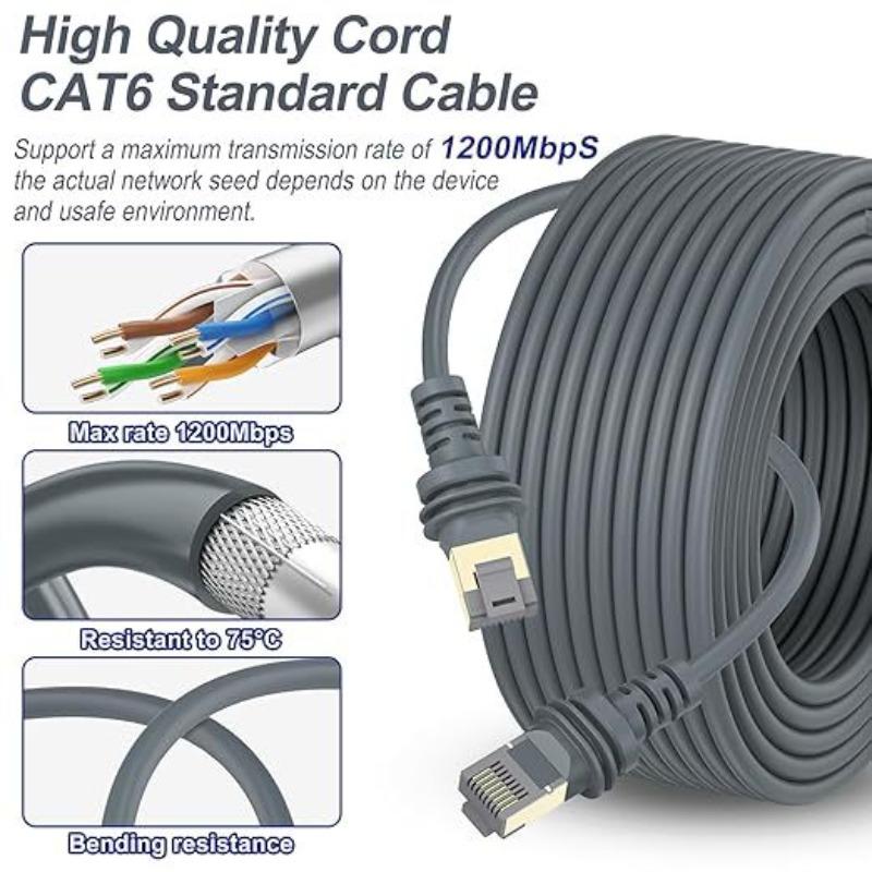 Gen3 Router Replacement Cable Outdoor Waterproof Ethernet Network Cable for Cross Border Use