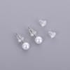 Jewelry Parts Jewelry Making Ear Protect Pure Color Ear Hole Blockage Ear Post Plastic Stud Earring
