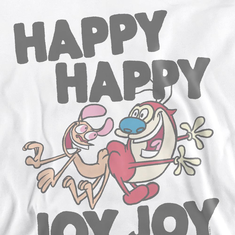 Ren & Stimpy унисекс для взрослых Happy Happy Joy Joy толстовка