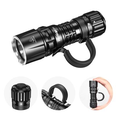 Тактический фонарь Wurkkos TD07, перезаряжаемый фонарь USB-C, 1300 люмен, EDC-фонарь, мгновенный режим TurboStrobe, водонепроницаемость IP68, 6