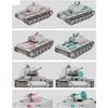 Ryefield Models 1/35 Scale Soviet KV-1 Mod. 1942 Welded Turret with Working Tracks Plastic Model Kit RFM5041 (Color-Molded)