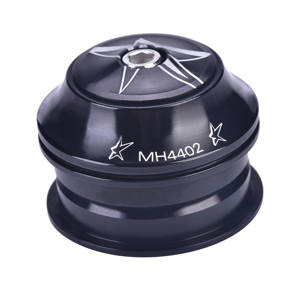 Алюминиевый сплав велосипеда передняя вилка шток рулевая колонка сменные снасти велосипедный аксессуар (черный)