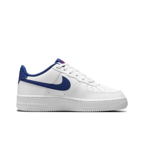 Nike Air Force 1 GS Белый Насыщенный Королевский Синий CT3839-101