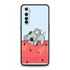 Чехол для телефона с коалой для Realme 12 11 10 9 8 5G 7 6 GT5 GT3 GT2 Pro Plus C21 C11 C25 C35 Для Realme GT Neo 2 3 3T 5 Чехол