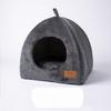 Новое треугольное гнездо для кошек, закрытый домик для кошек, теплое и толстое гнездо для собак, товары для домашних животных