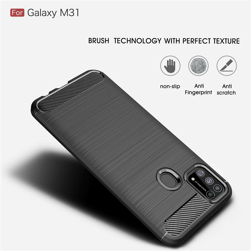 Чехол для Samsung M31, чехол для Samsung Galaxy M31, мягкий противоударный чехол, силиконовый чехол из ТПУ для Samsung M30S M31 M21 Fundas