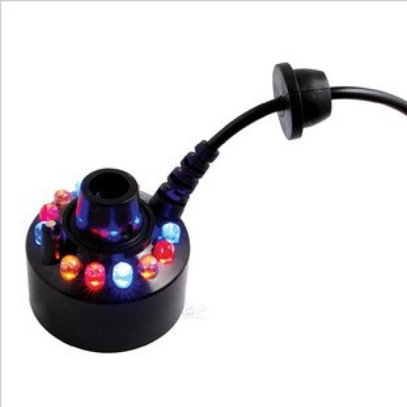 12 светодиодов, большой объем распыления, туманообразователь, фонтан, художественная посуда, аксессуары для увлажнителя