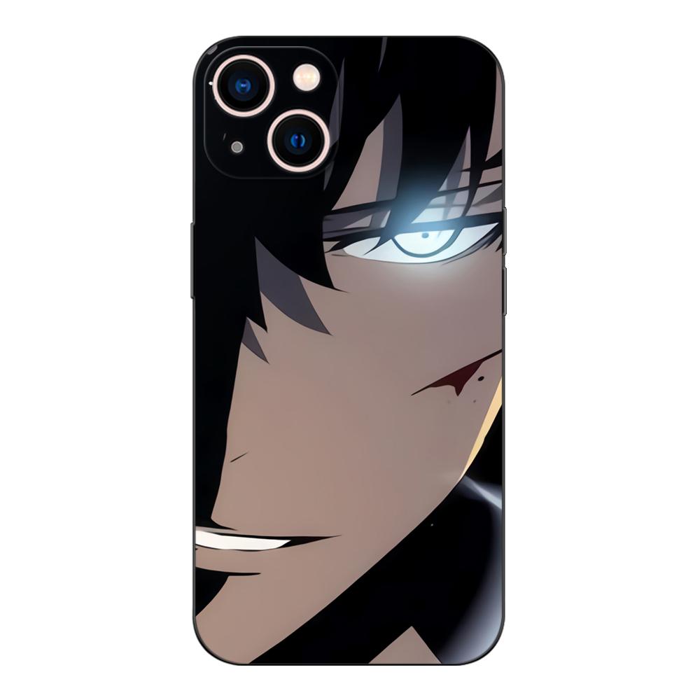 Черный ТПУ Чехол Для OPPO Reno 7 7Z 8 Lite 4G 5G PRO F11 F17 F15 F19 F19S F21 solo leveling Sung-Jin-Woo