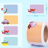 100/280Pcs/Roll Waterproof Labels Sticker Self-adhesive Tag Sticker Student Stationery  School