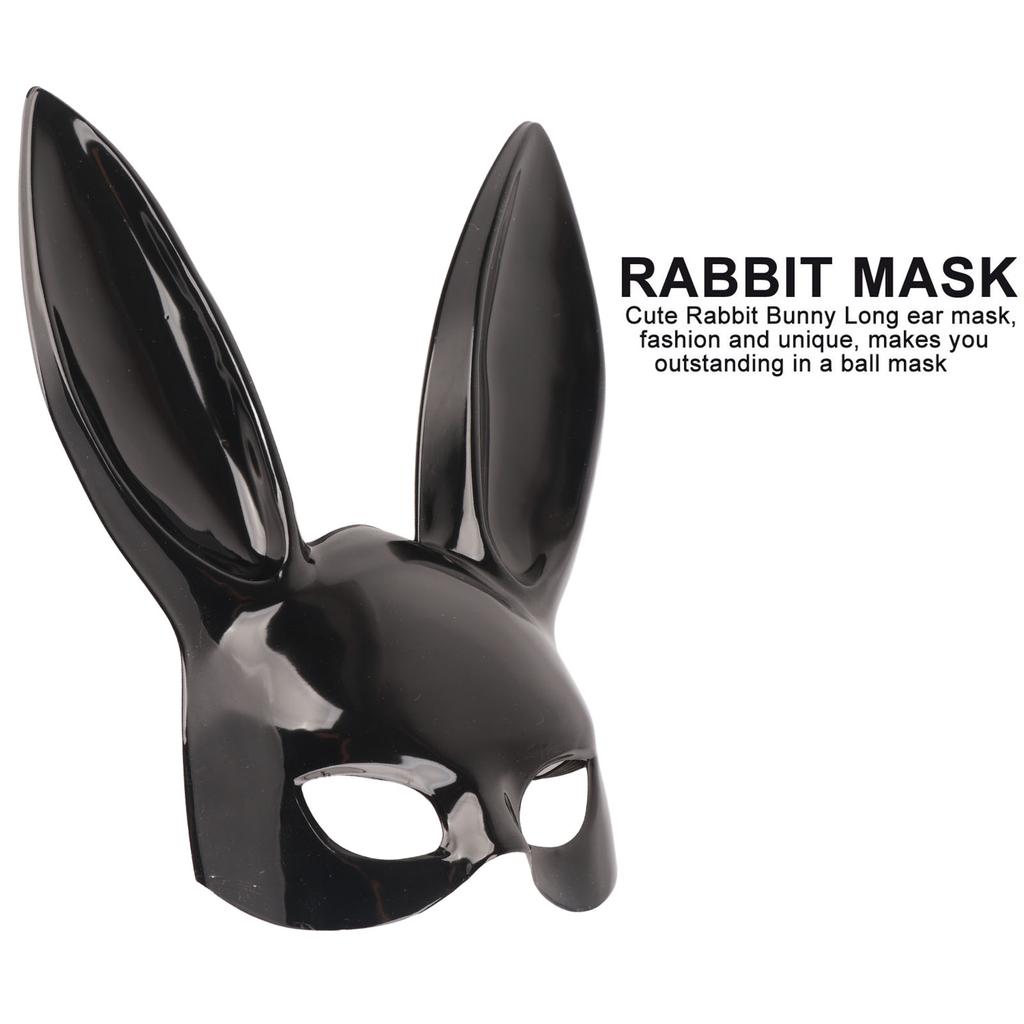 Rabbit Ears Mask Rabbit Mask Bunny Design Face Mask for Masquerade