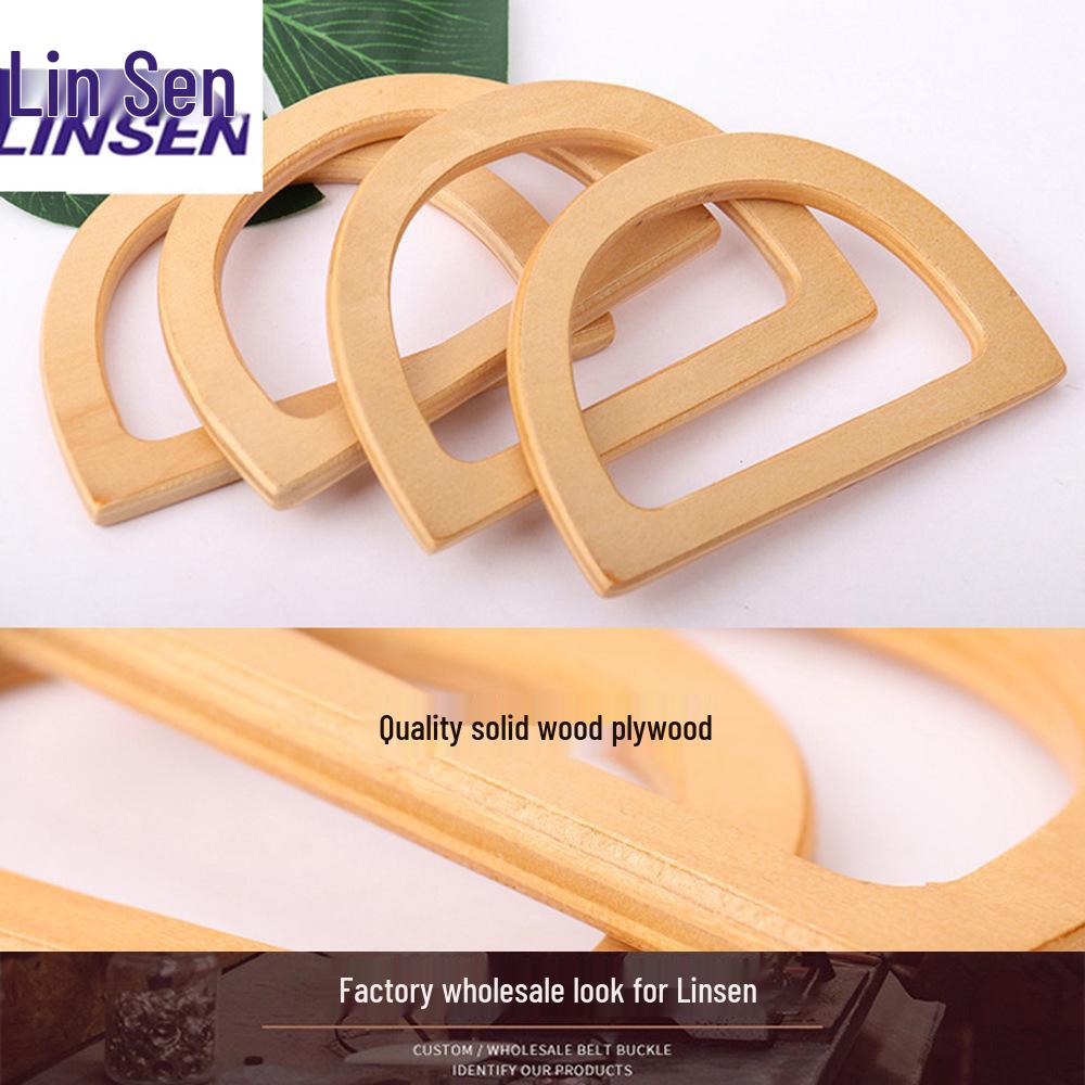 Handmade Bamboo D-Shaped Handle for Bags and Luggage