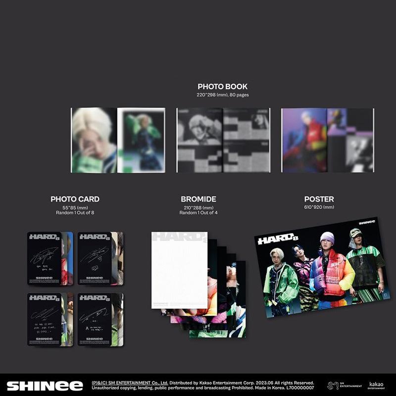 SHINee 8-й альбом HARD (Фотокнига Вер.)