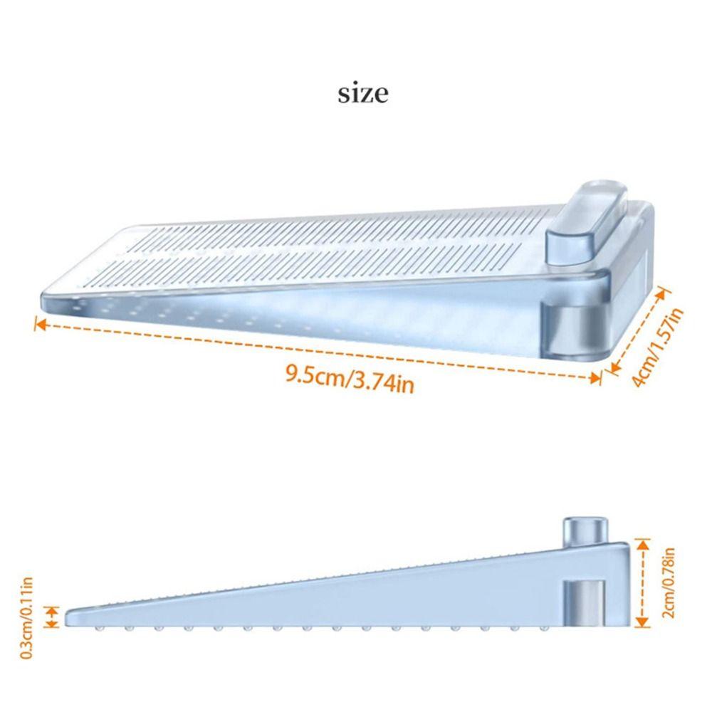 Выступающая точка в нижней части, дизайн для предотвращения столкновений, задний упор для двери, клиновой стопор для гостиной