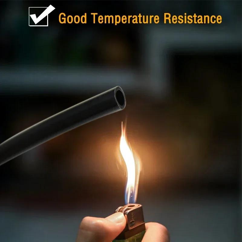 Гибкая силиконовая трубка, резиновый шланг, пищевая мягкая трубка, питьевая трубка, соединитель для шланга для воды, ID 1 2 3 4 5 6 7 8 9 10 12 мм, 1 метр