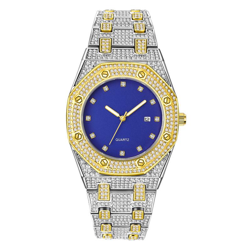 Genuine CURDDEN Big Brand Men Watches Fashion Alloy Band Date Diamond Date Quartz Wrist Watch Montre Homme Relogio Masculino